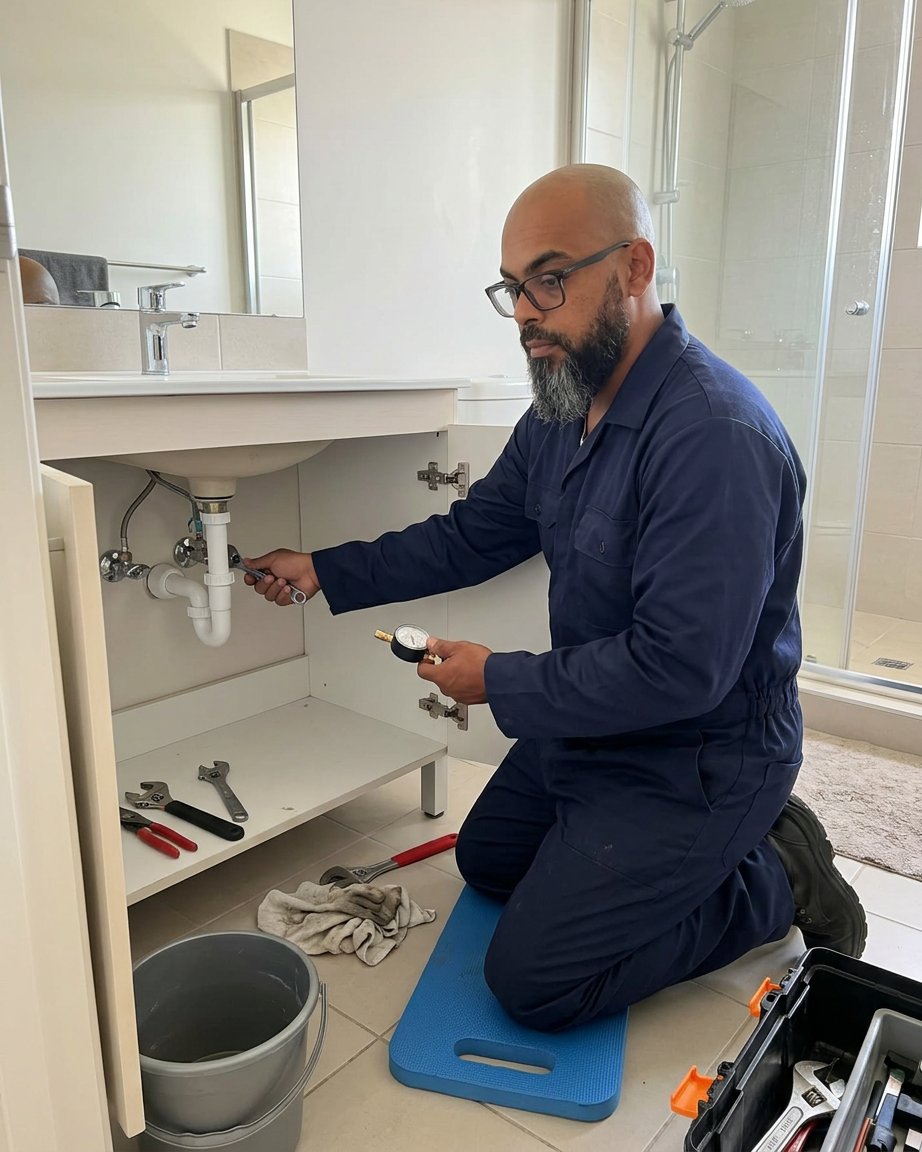 Lavabo altı vanaların kontrolü