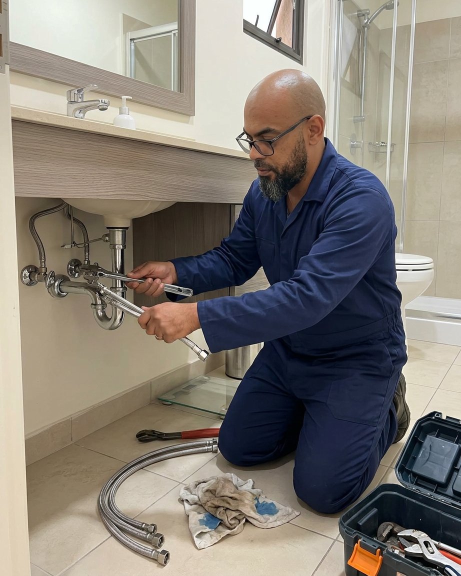 Lavabo esnek bağlantı hortumu değişimi