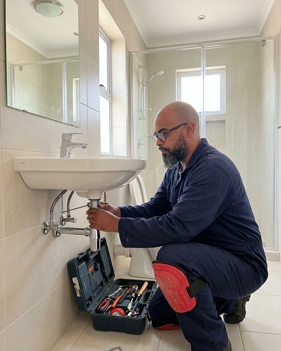 Banyo lavabosu montajı