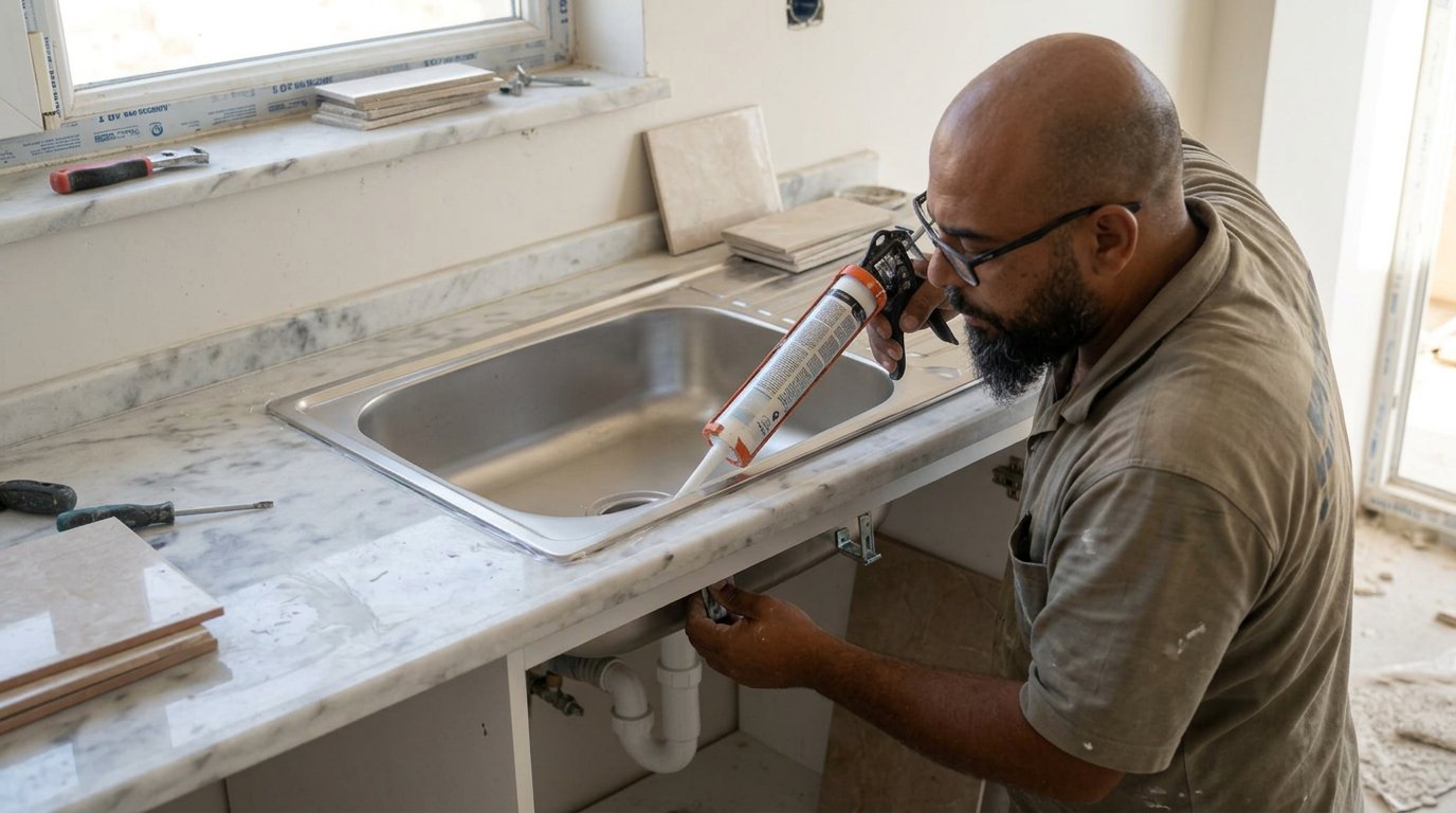 Lavabo ve Sifon Montajı